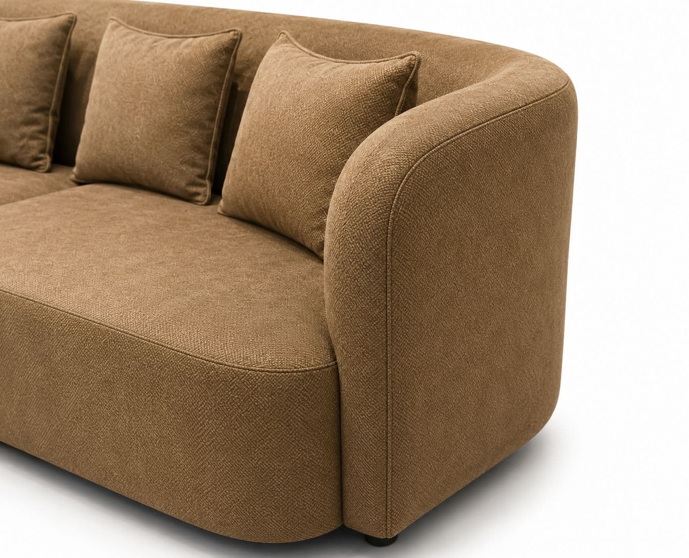 Image 4 for Catalouge Desgin Sofa Set Pine Wood Frames Boucle Fabric (HYD)