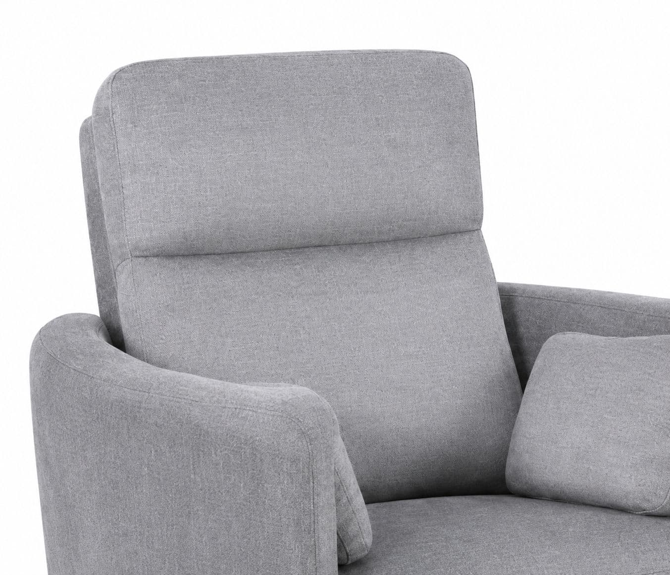 Image 4 for Manwah K70227M Single Seater Swivel Recliner Fabric (BTM)