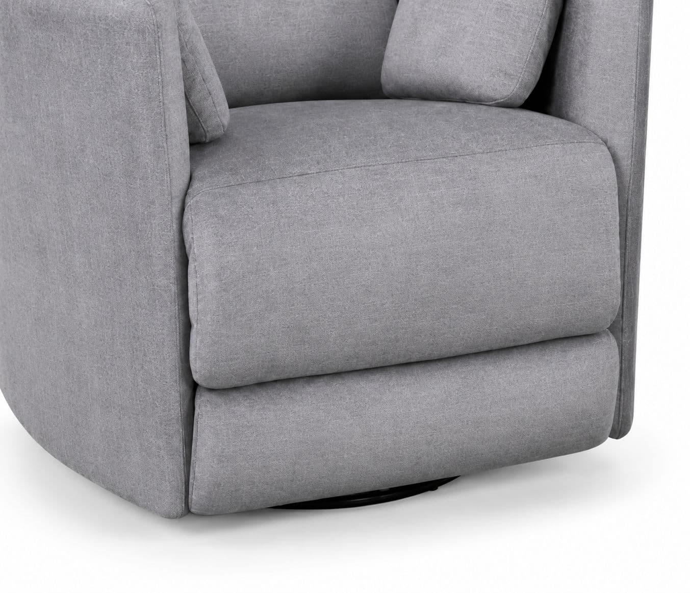 Image 5 for Manwah K70227M Single Seater Swivel Recliner Fabric (BTM)