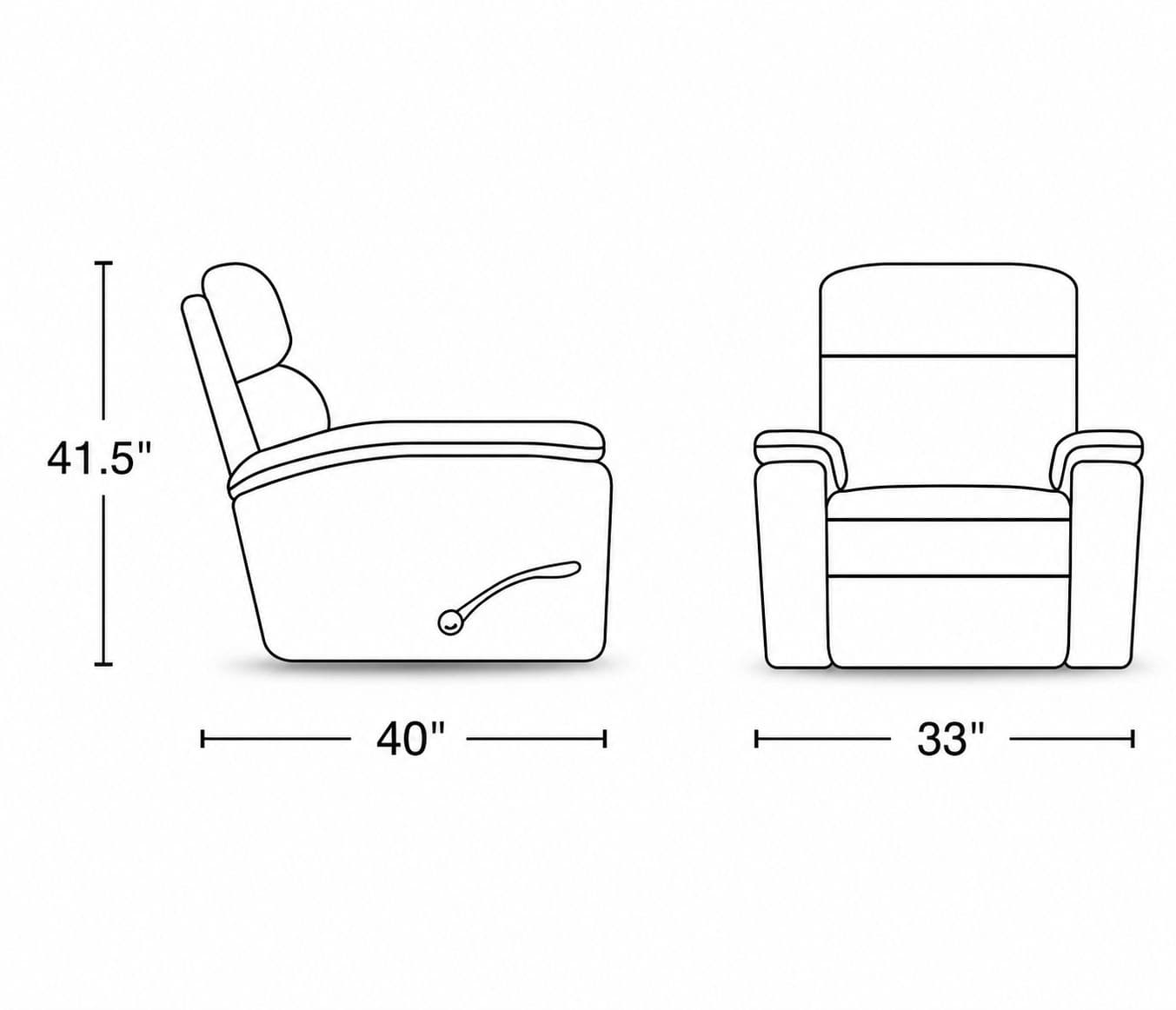 Image 7 for Manwah K70885M Single Seater Power Recliner Fabric