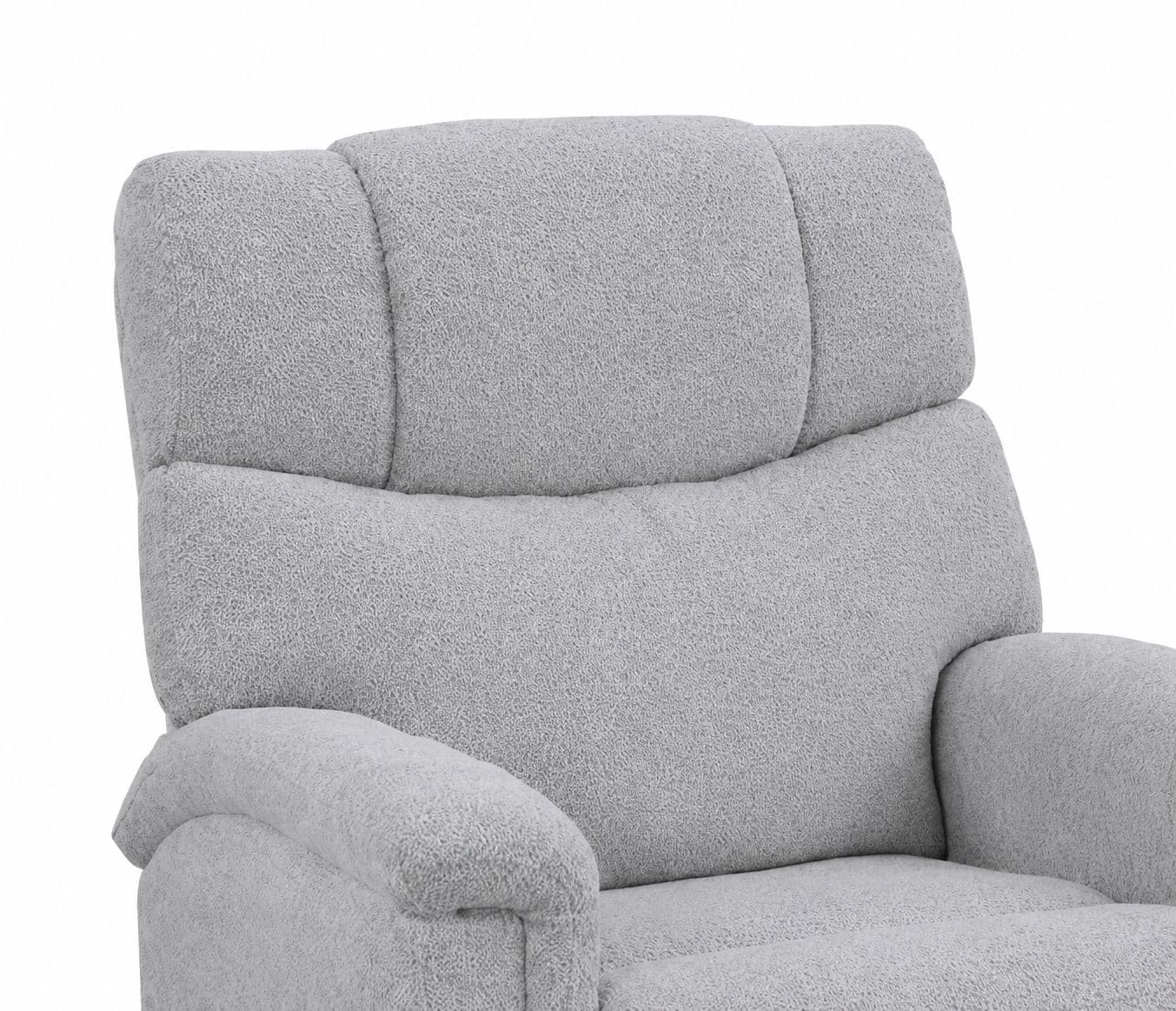 Image 4 for Manwah K70878M  Single Seater Lift Chair Power Recliner Fabric (WH)