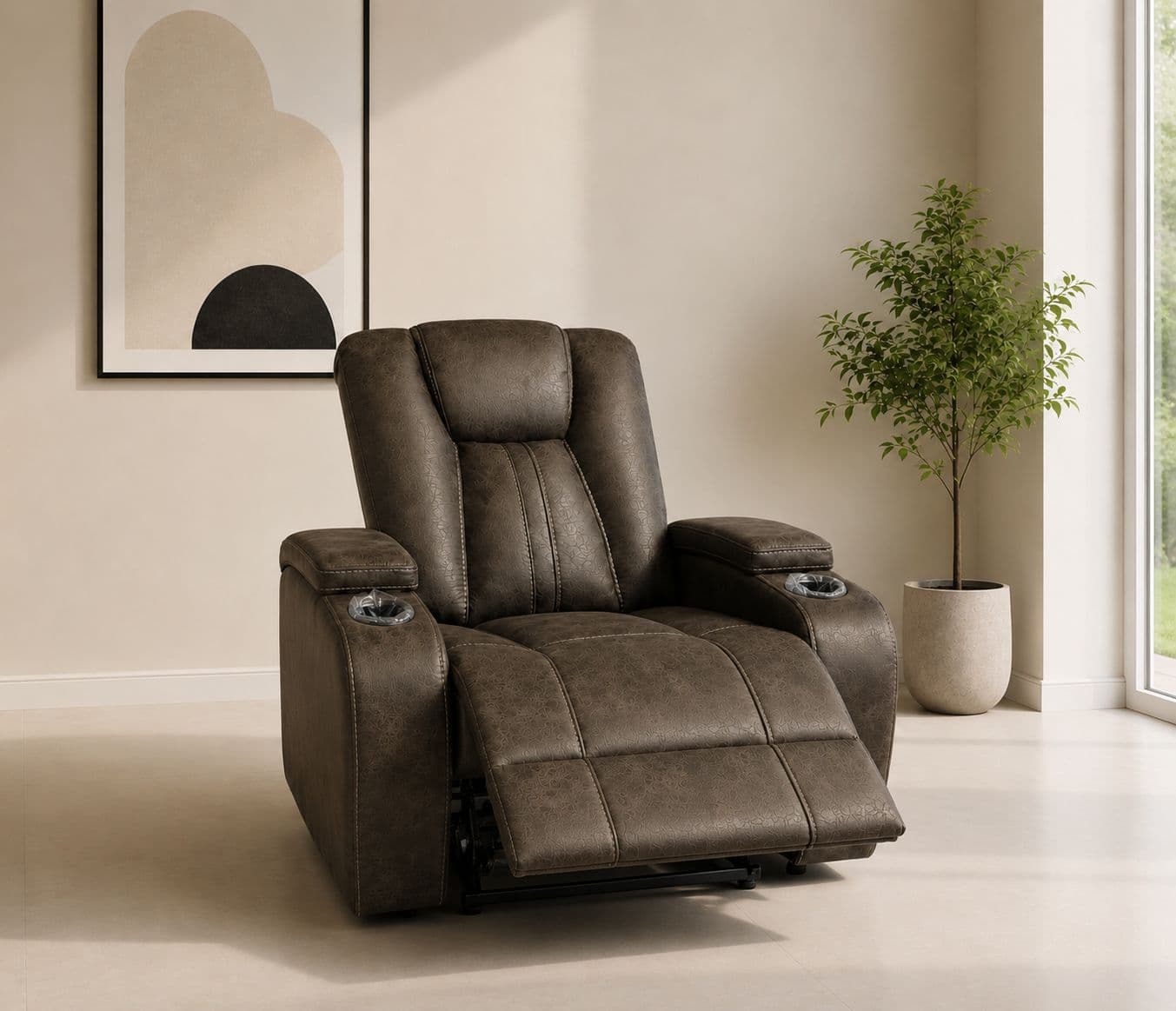 X9990BM (Manwah) Single Manual Recliner (KORA)