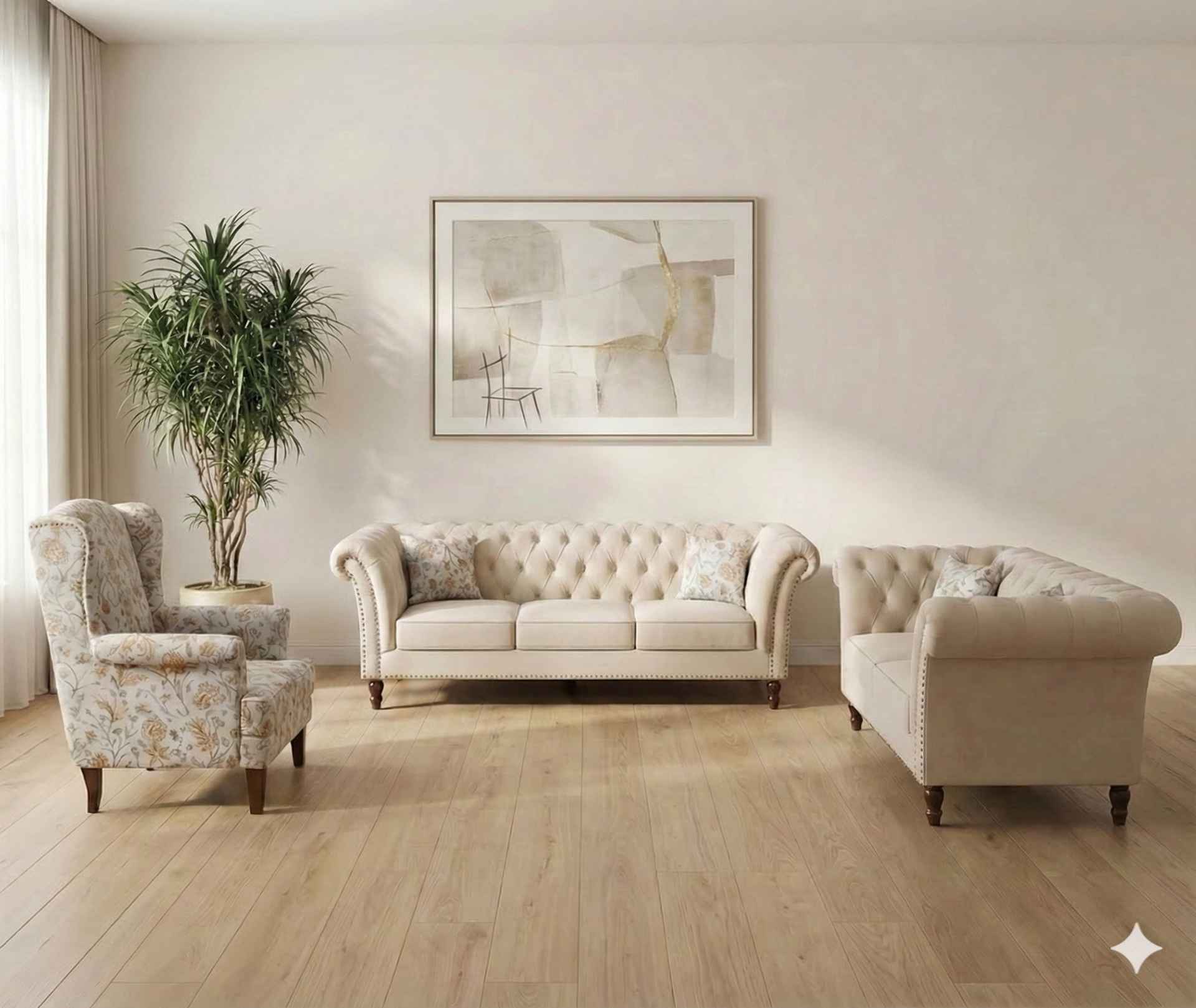 Chester Classic Living Sofa (HYD) (CT)