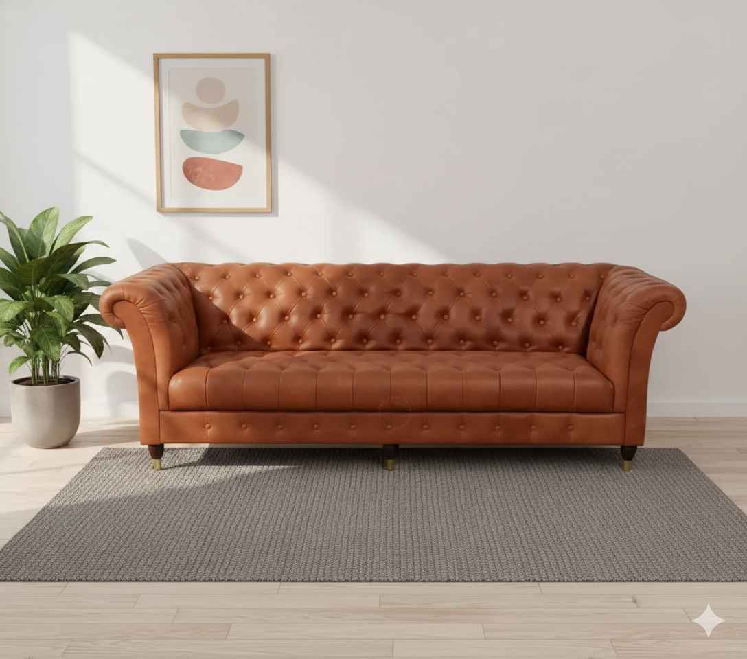 Chester sofa 4 seater (WH OTD)