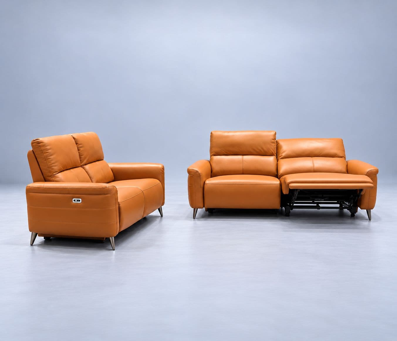 Image 6 for 3951 Sofa Set 3+2 Seater Electrical Recliner Body Touch Leather (CP)