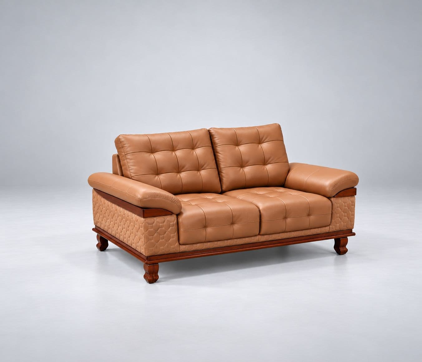 Image 9 for Talwar 2.0 Sofa Set 3+2+D+C Seater  Fabric Leatherette Pinewood Polished Rubber Wood 32-Density Foam, 100 mm Thick