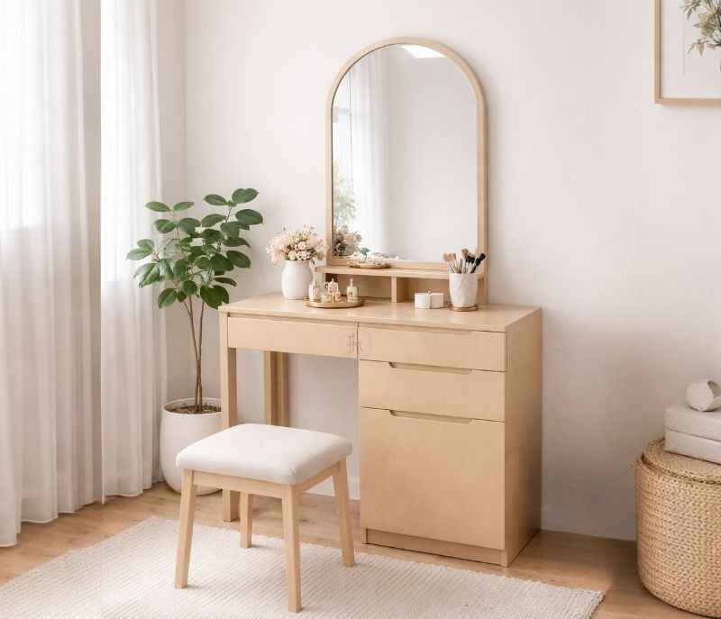 Image 11 for 21006 Bedroom Set King Size 72x78 With Hydraulic Storage + 2 Bed Side Table + 4 Door Wardrobe  (WF OTD)
