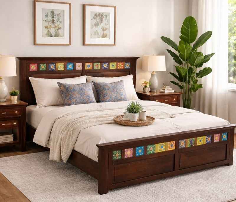 TILE - KB Cot King Size Without Storage (BSK)