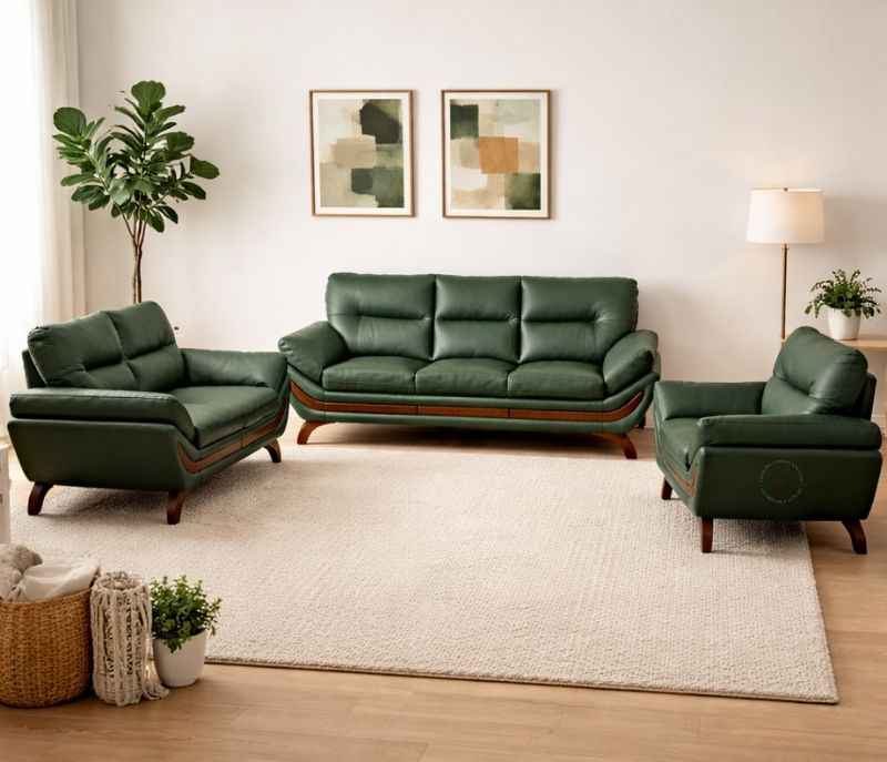 Florida 3+2+1 Body touch Pure Leather Fabric (KORA OTD)