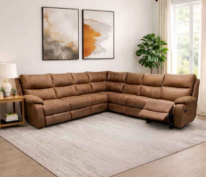 New Model 3fix+corner+3 with one side manual recliner (EC OTD)