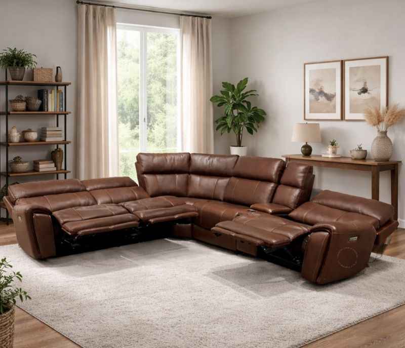 U70675HM 2+2+ Corner + Console (EC)(BTM)