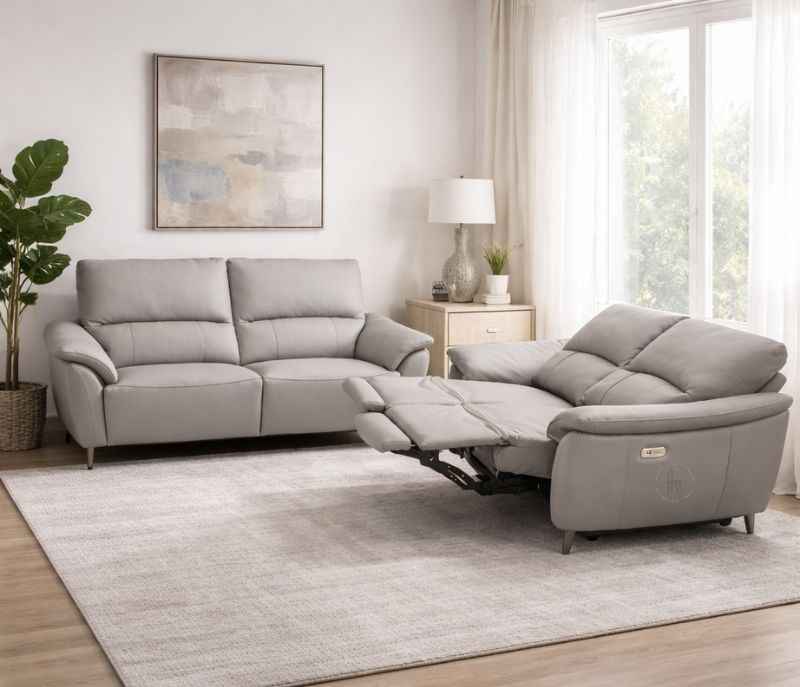 6659 Seater  Fix 2 Seater Power Recliner (OTD BSK)