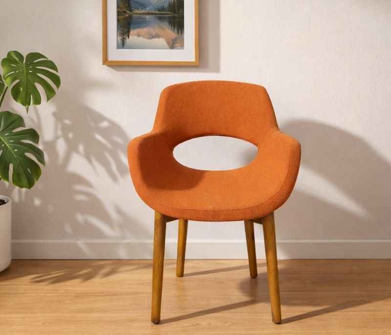 Indoor-DC-Orange Dining Chair (WH OTD)(KORA)
