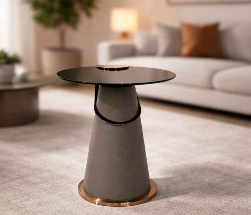 E 184-BLK-Side Table (WF)(WH OTD)