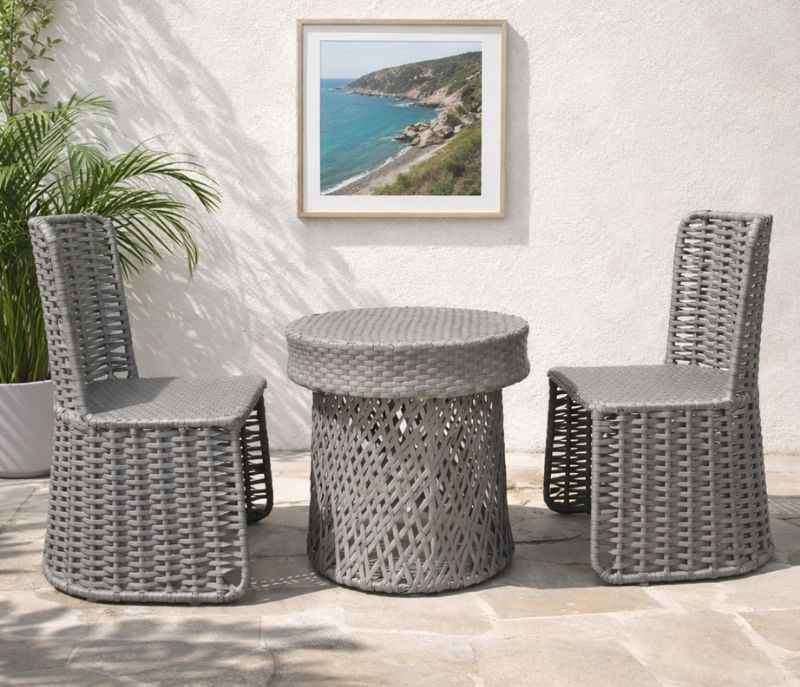 Outdoor 1 Table + 2 Chairs (SKN OTD)