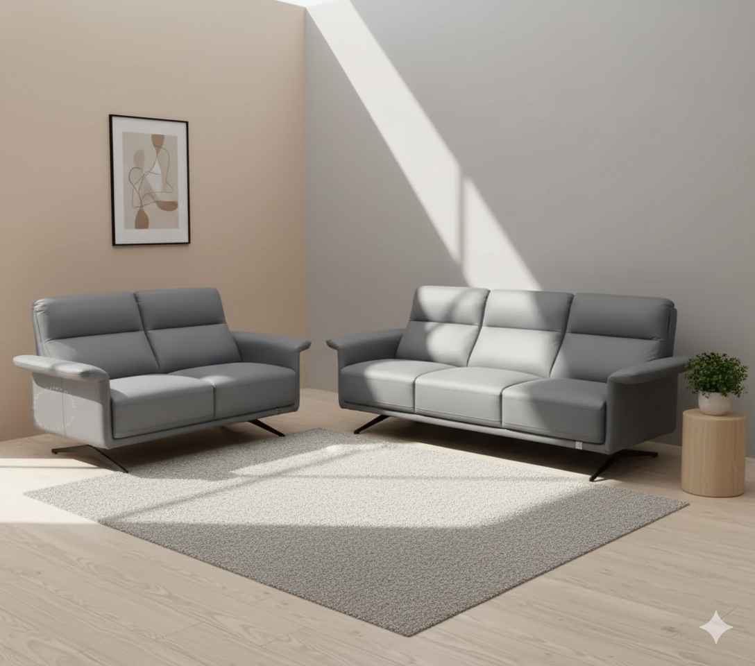 EM-0600 Sofa Set 3+2 (CP OTD)