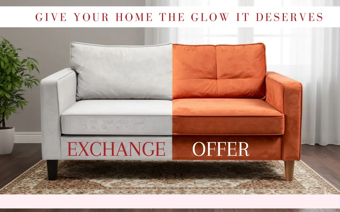 Exchange your old furniture for new