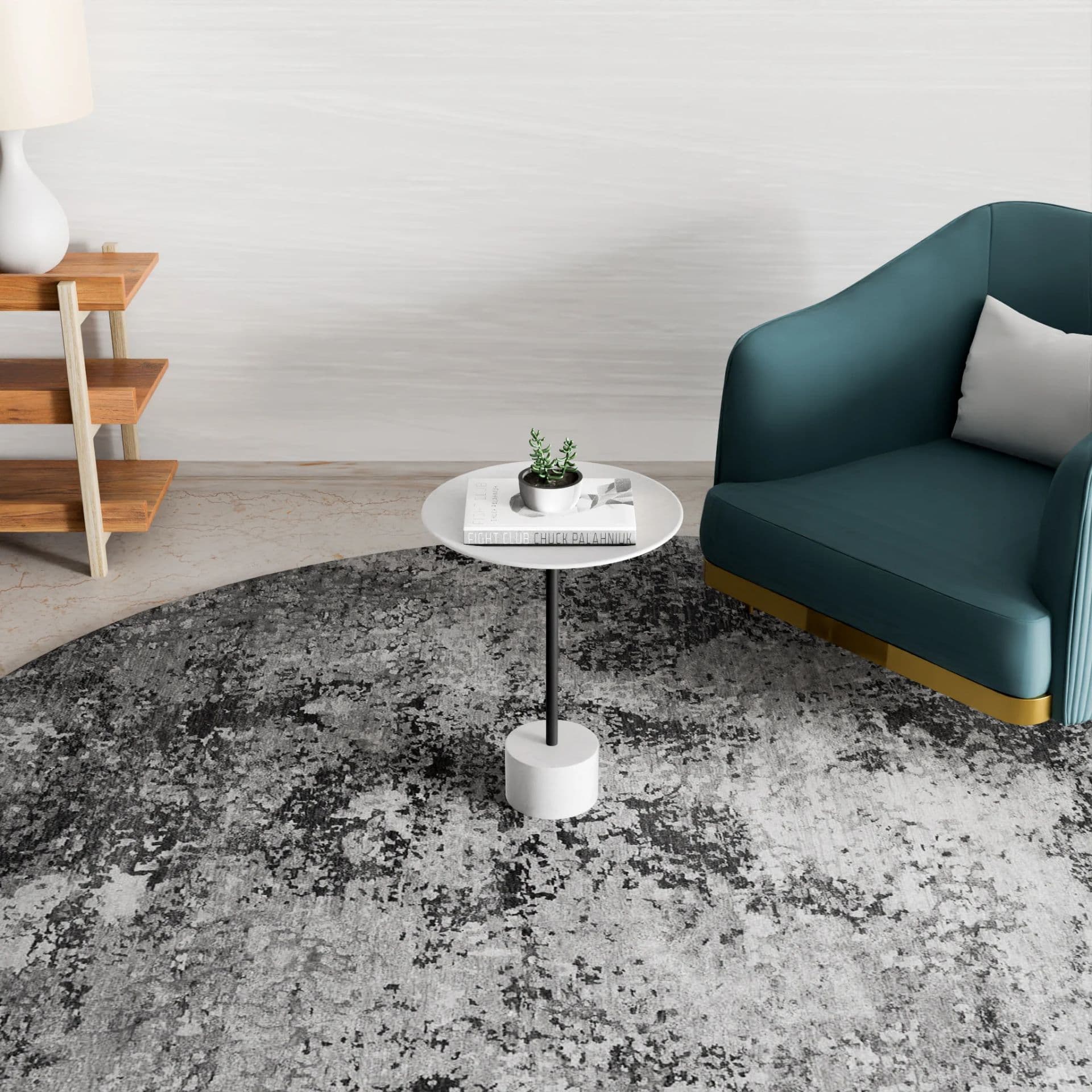 Image 3 for Avocado Gemstone  Accent Table (ARC)