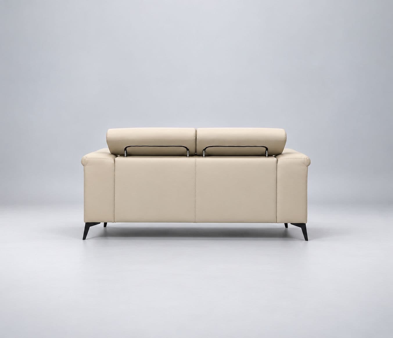 Image 13 for Douglas 3+2 Sofa Set Premium Leather Adjustable-Style Cushioned Headrests Thick, Comfortable Cushioned Seating Metal-Style Legs (WH)