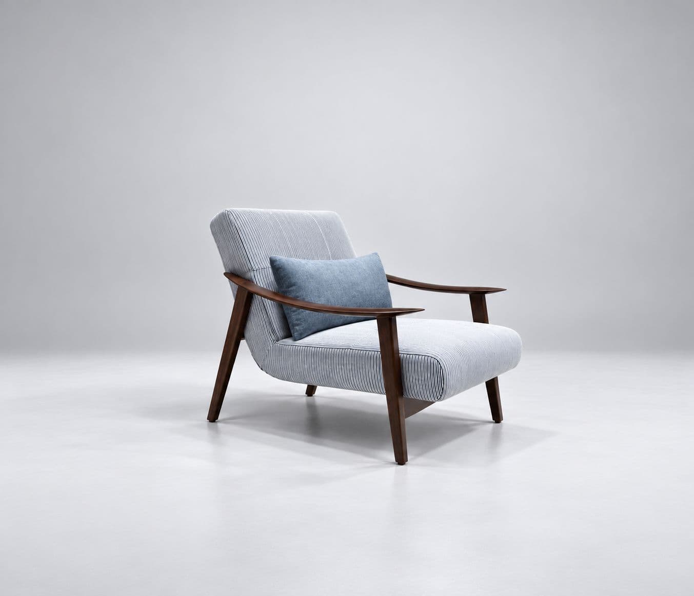 Image 3 for Feni Accent Chair Single Seater Pillow Udaipur Onella Cushioned Seat Designed For Comfortable (RCH STG)