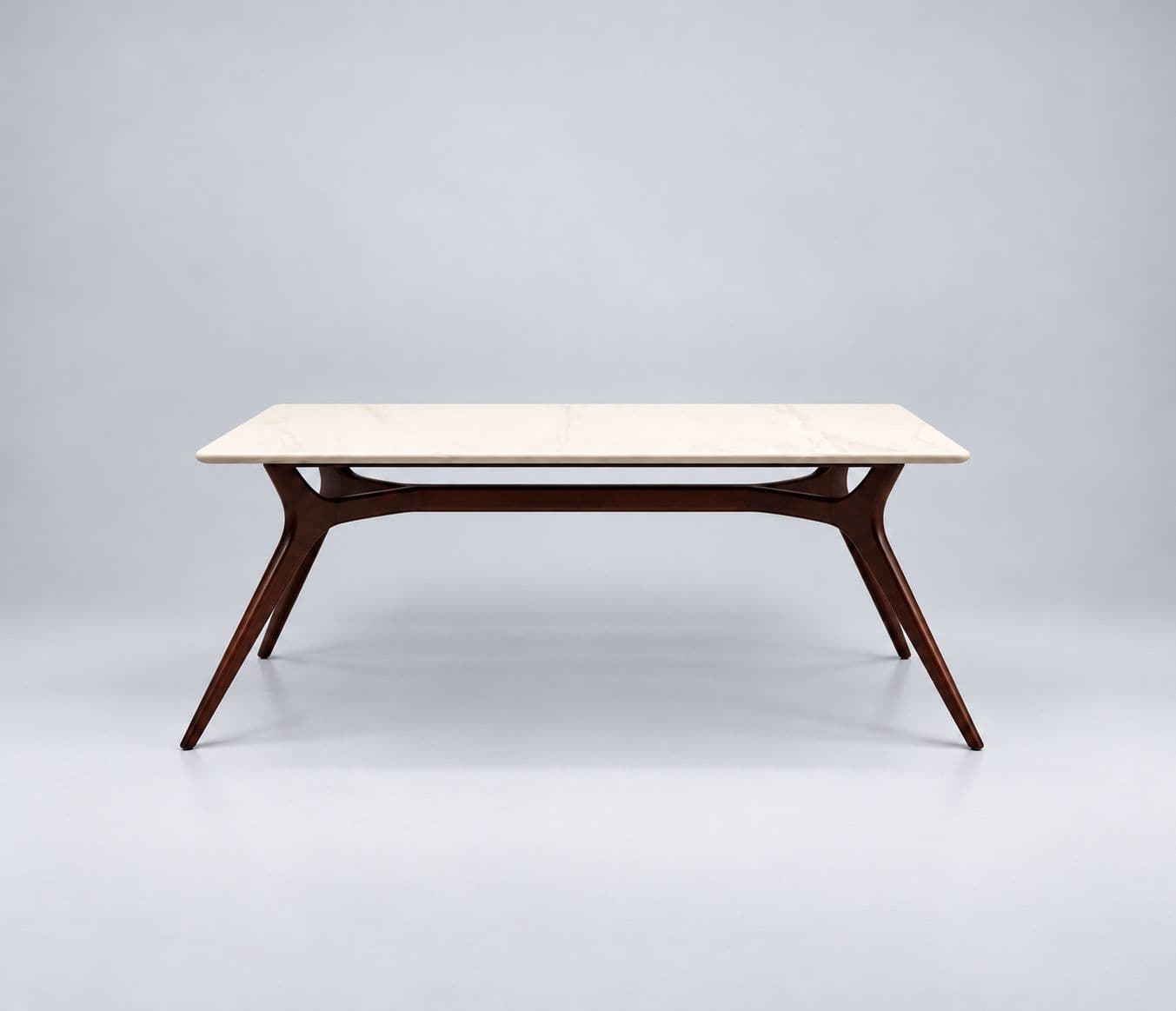 Image 10 for Florence 6 Seater  Wooden Base Dining Table With Marble Top