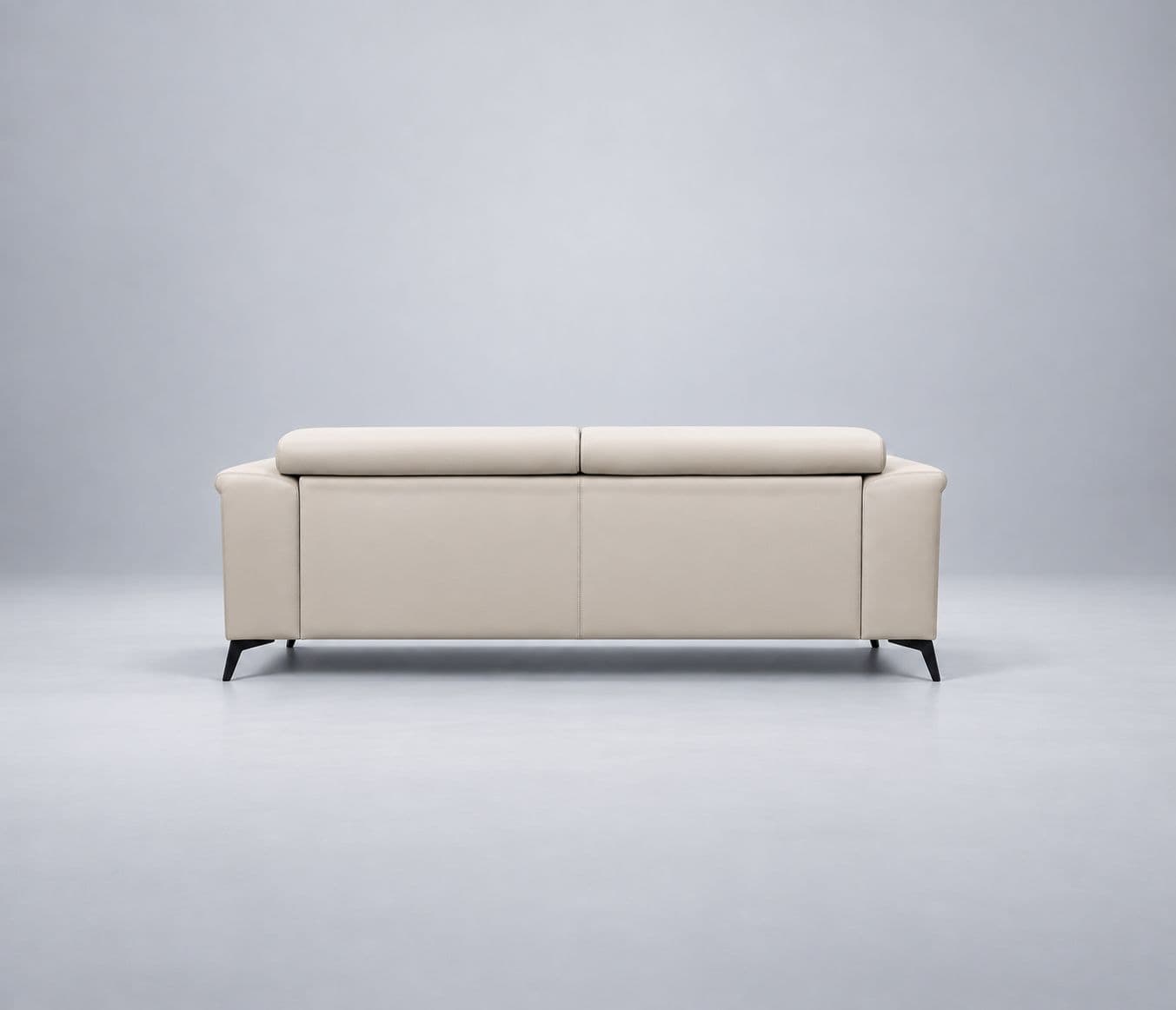 Image 9 for Douglas 3+2 Sofa Set Premium Leather Adjustable-Style Cushioned Headrests Thick, Comfortable Cushioned Seating Metal-Style Legs (WH)