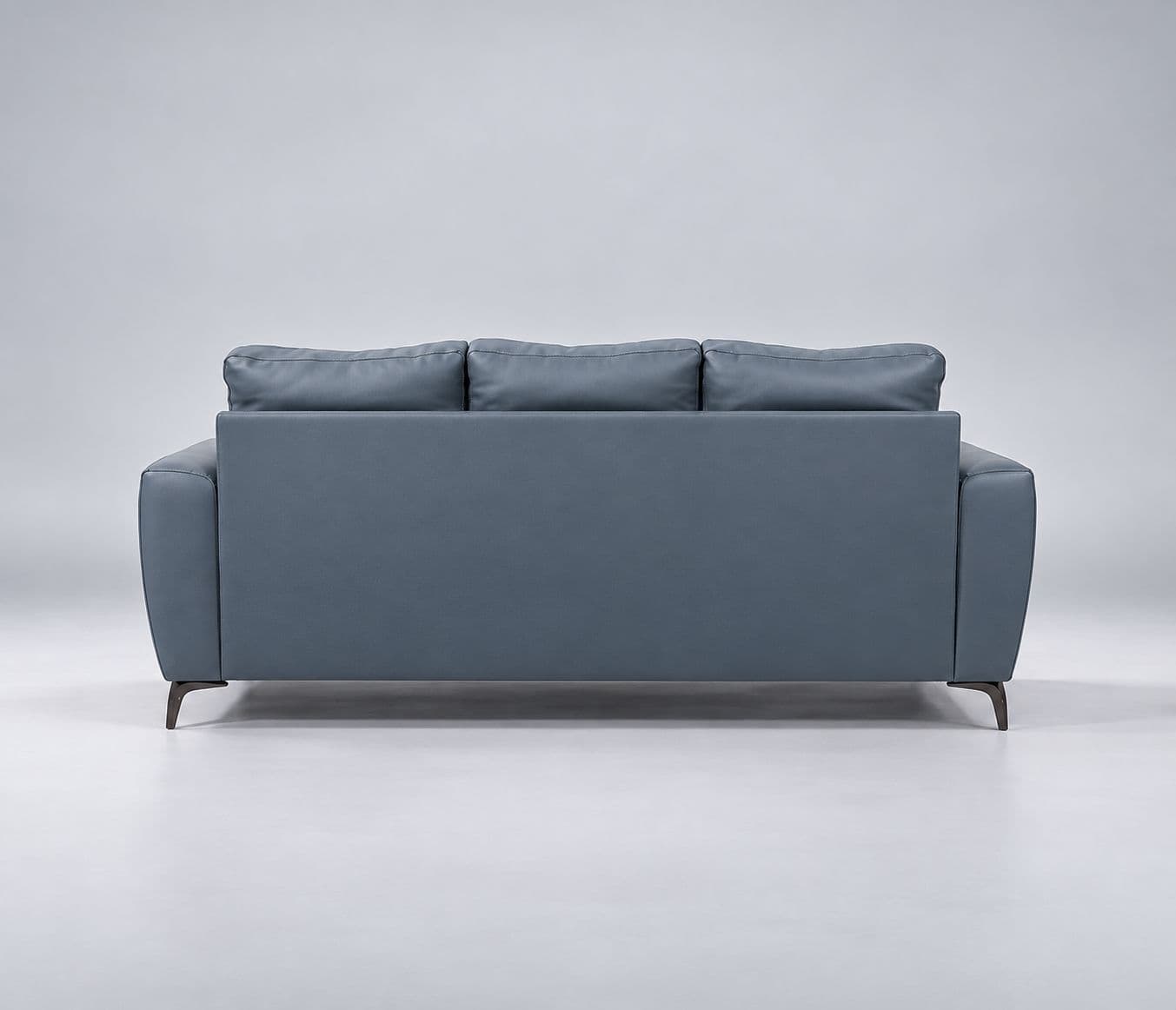Image 9 for Malta Sofa 3 Seater  Slate Blue Finish Plush Cushioned Seating And Sleek Metal Legs This Sofa Adds A Premium Touch To Any Living Space (WH)