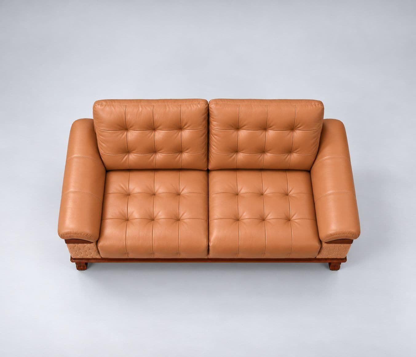 Image 11 for Talwar 2.0 Sofa Set 3+2+D+C Seater  Fabric Leatherette Pinewood Polished Rubber Wood 32-Density Foam, 100 mm Thick
