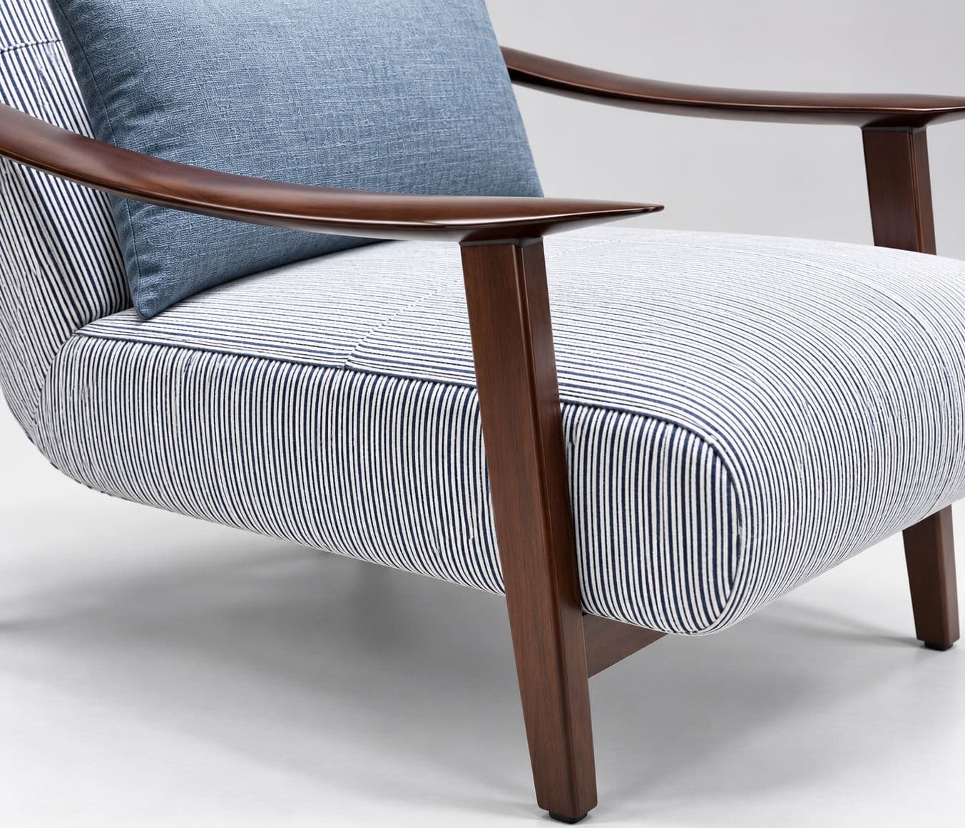 Image 2 for Feni Accent Chair Single Seater Pillow Udaipur Onella Cushioned Seat Designed For Comfortable (RCH STG)