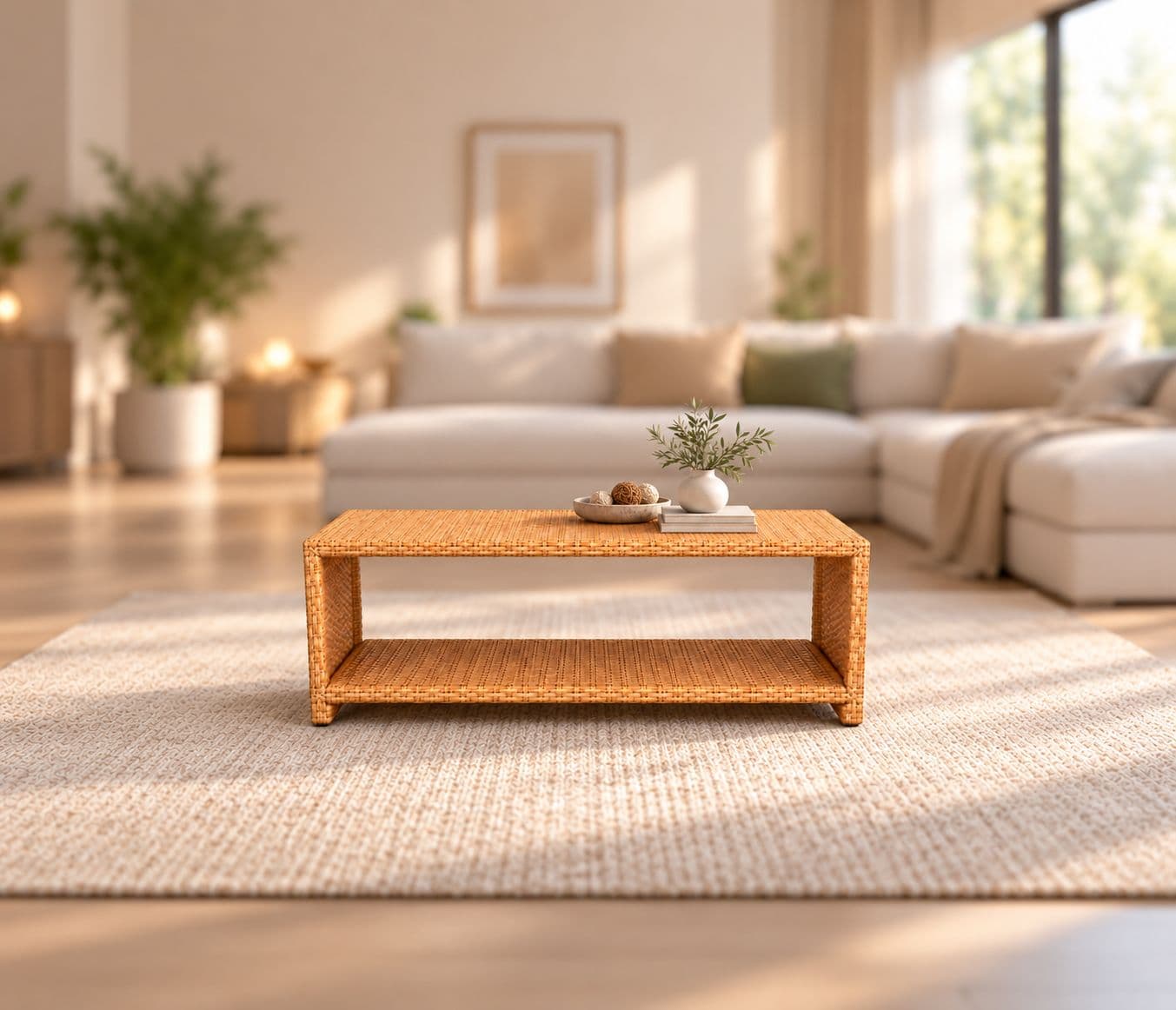 Image 1 for ODR-04 (Wicker) Sofa Set 3+1+1 Seater And With Black  Cushion (RCH SW) (OWD)