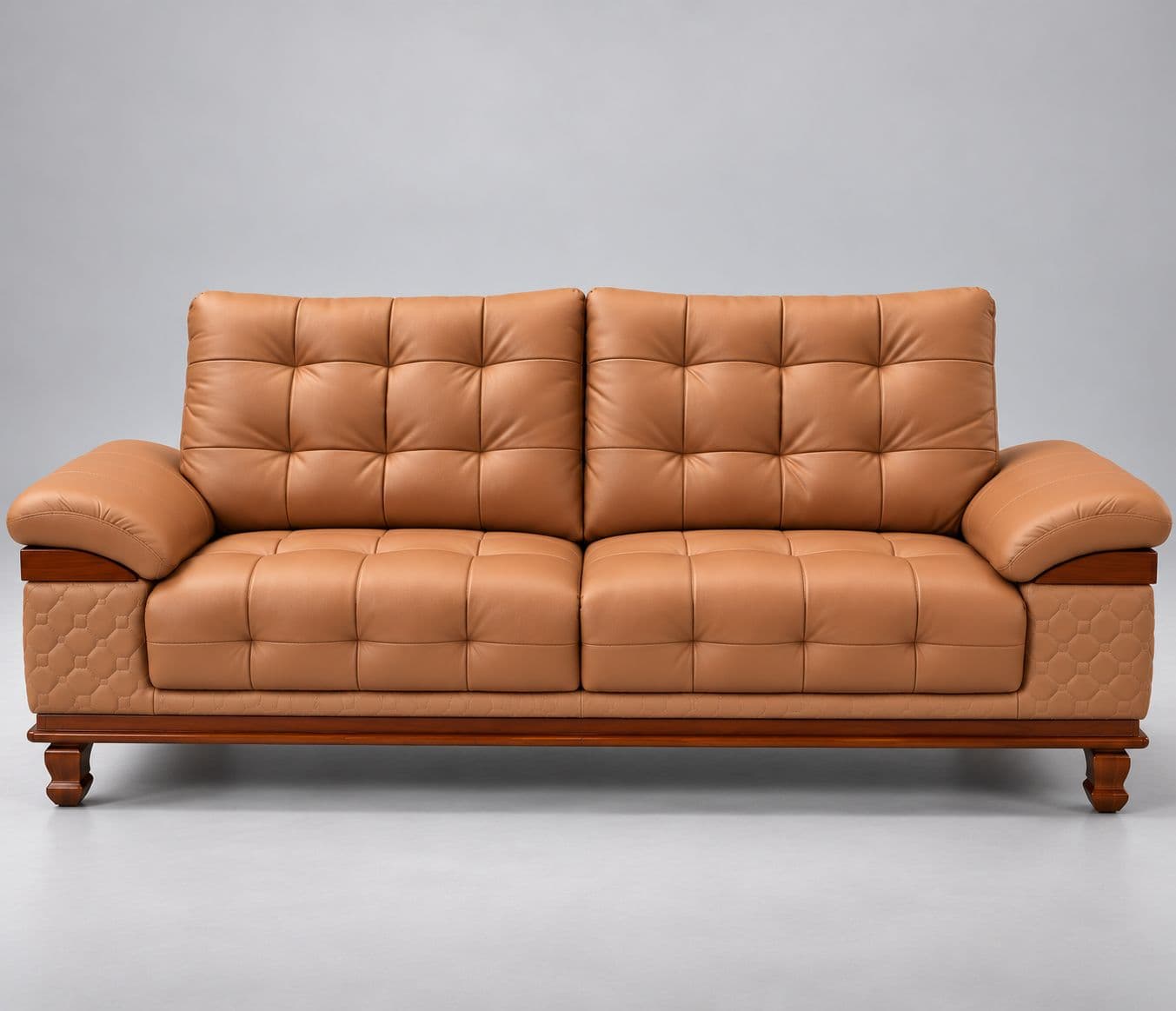 Image 6 for Talwar 2.0 Sofa Set 3+2+D+C Seater  Fabric Leatherette Pinewood Polished Rubber Wood 32-Density Foam, 100 mm Thick