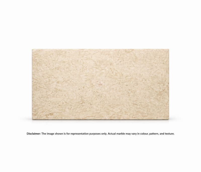 VEGO - 1/B Marble Only With PU Coating And Bullnose Edge For Dining Table (MRM)