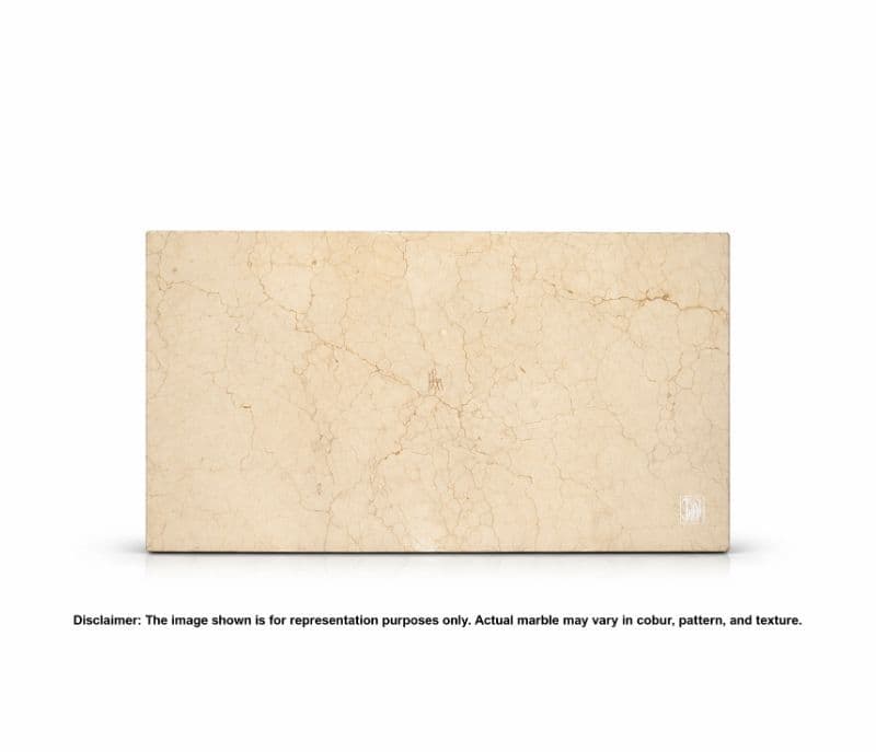 ROSE -1/A Marble Only With PU Coating And Bullnose Edge For Dining Table (MRM)