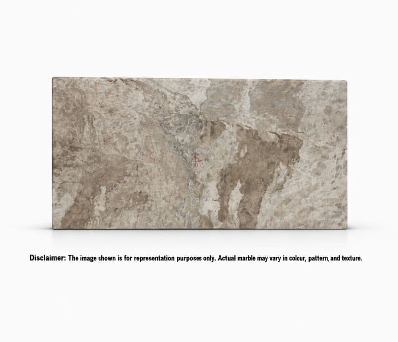 BATI - 1/A  Marble Only With PU Coating And Bullnose Edge For Dining Table (MRM)