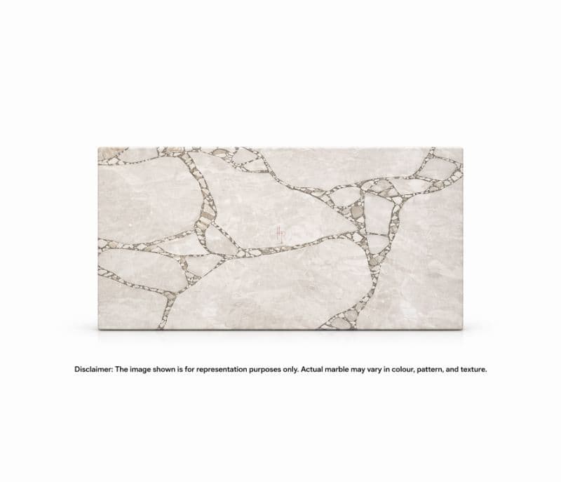 SYSI - 1/B Marble Only With PU Coating And Bullnose Edge For Dining Table (MRM)