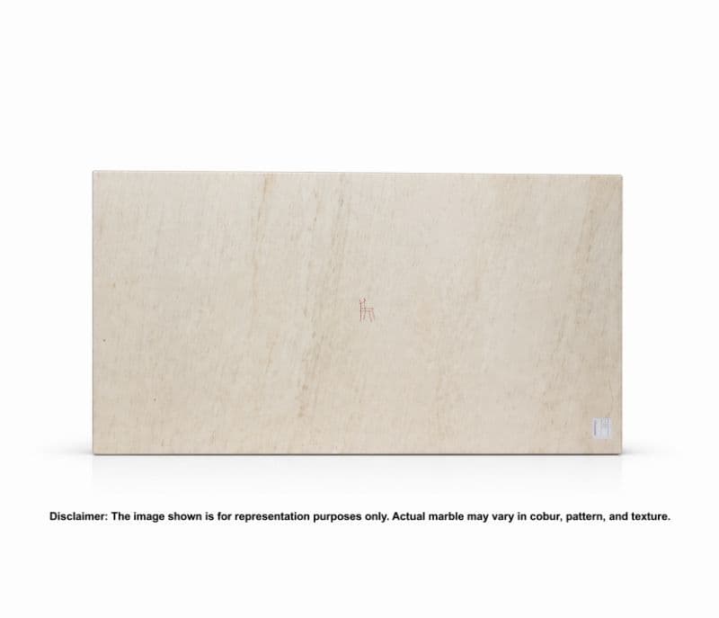 MIAN -1/C Marble Only With PU Coating And Bullnose Edge For Dining Table (MRM)