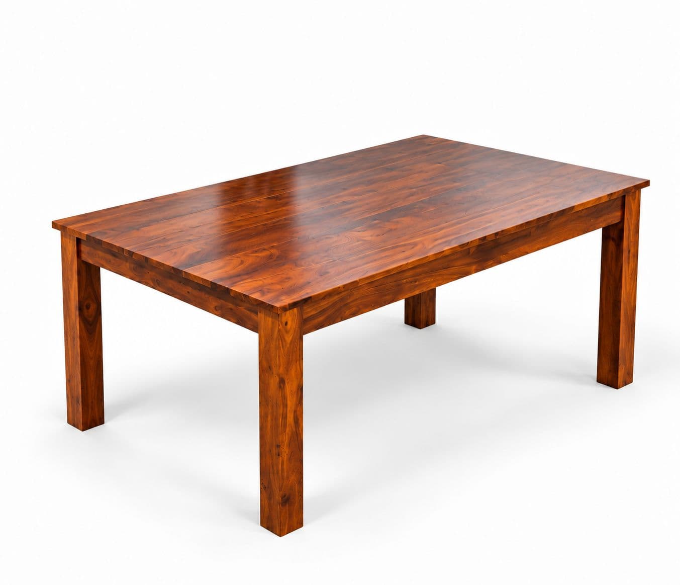 Image 10 for BGW 142 Dining Table 1+4 BGW 62 With Wood (WH)