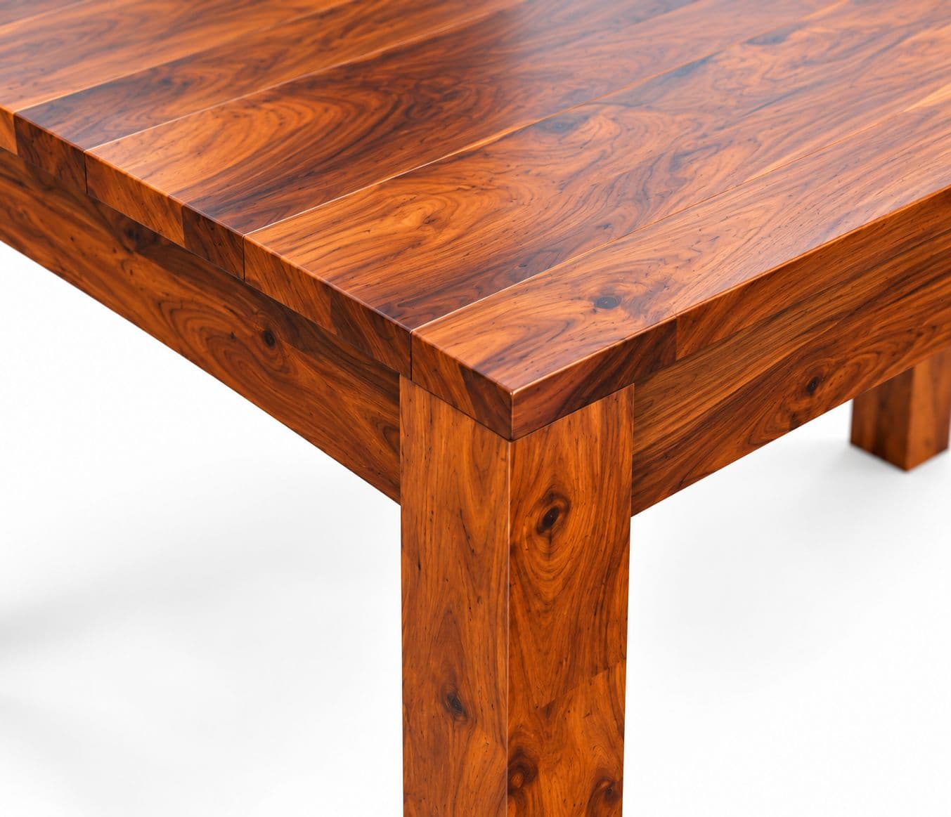 Image 9 for BGW 142 Dining Table 1+4 BGW 62 With Wood (WH)
