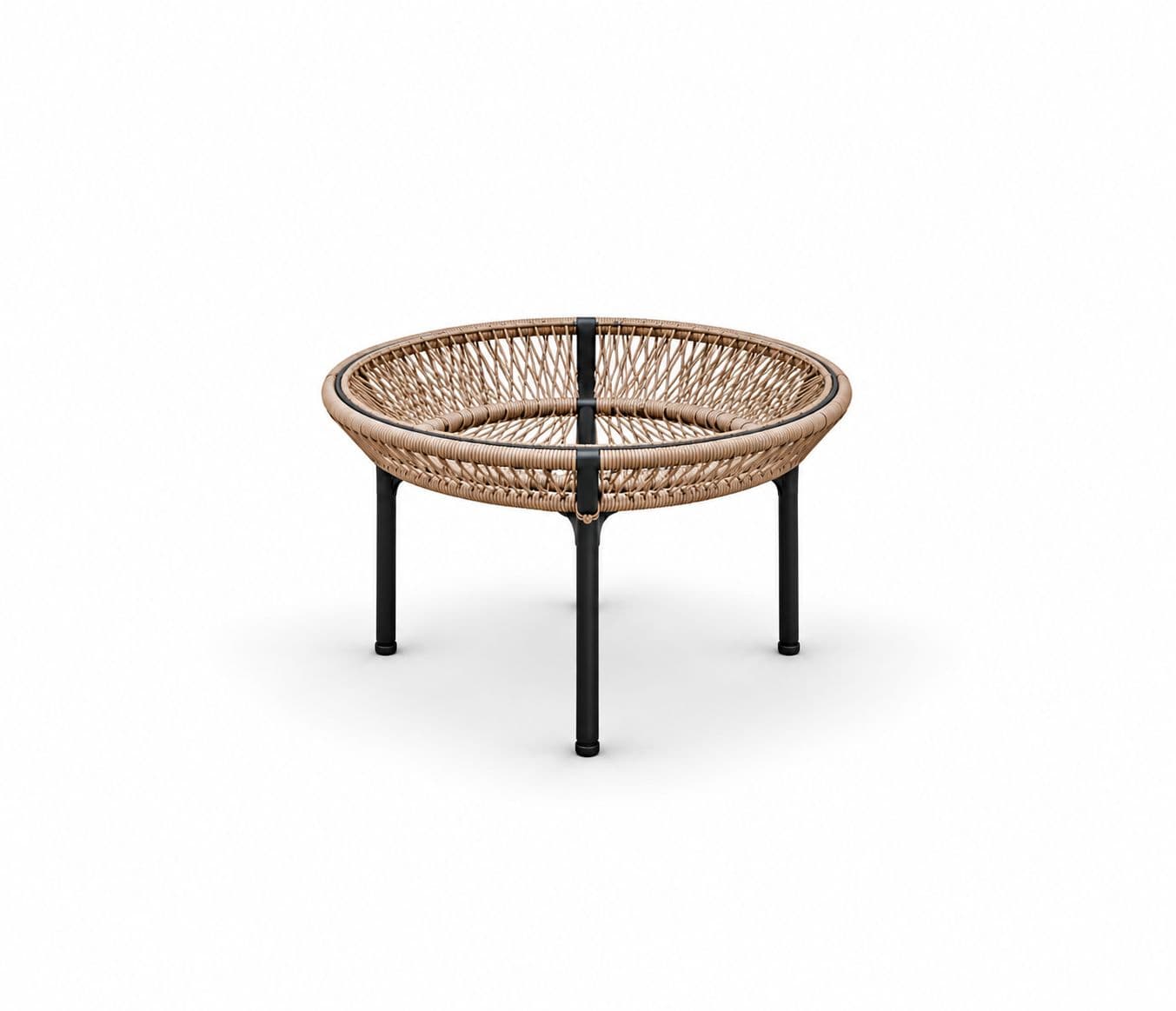 Image 9 for ODR-03 (ROPE) Outdoor Table Set 1+4 Seater Back Cushion + 1 With Center Table Without Glass (RCH SW) (OWD)