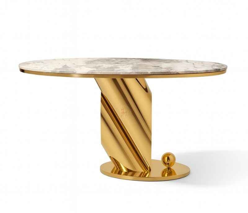 X-06 Console Table Marble Top(HYD OTD)