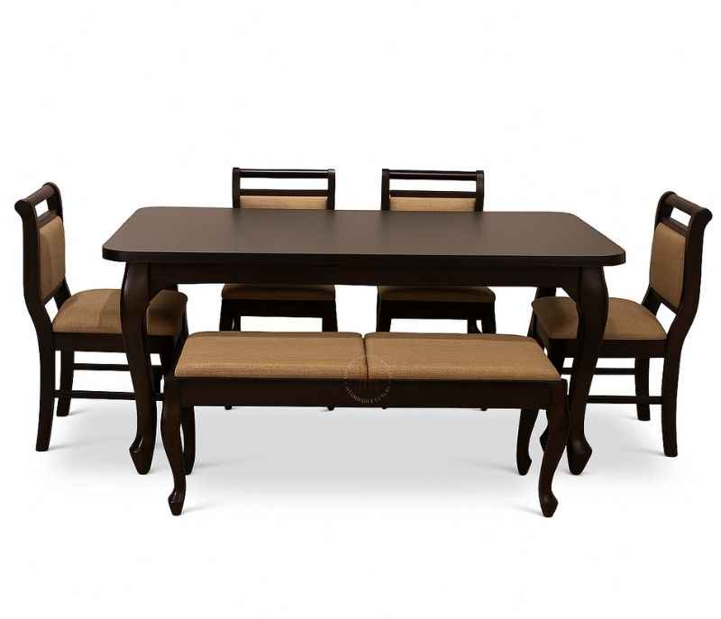 s design Dining table-1+4 chairs +Bench (BSK OTD)