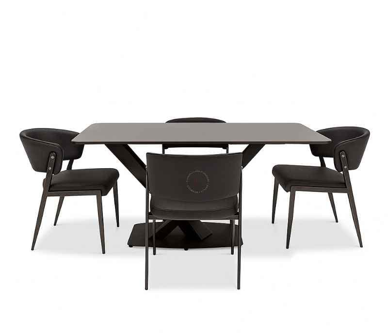 Art 4 Seater MNOC 140/8800 Dining Table-1+4 Chairs (SKN OTD)