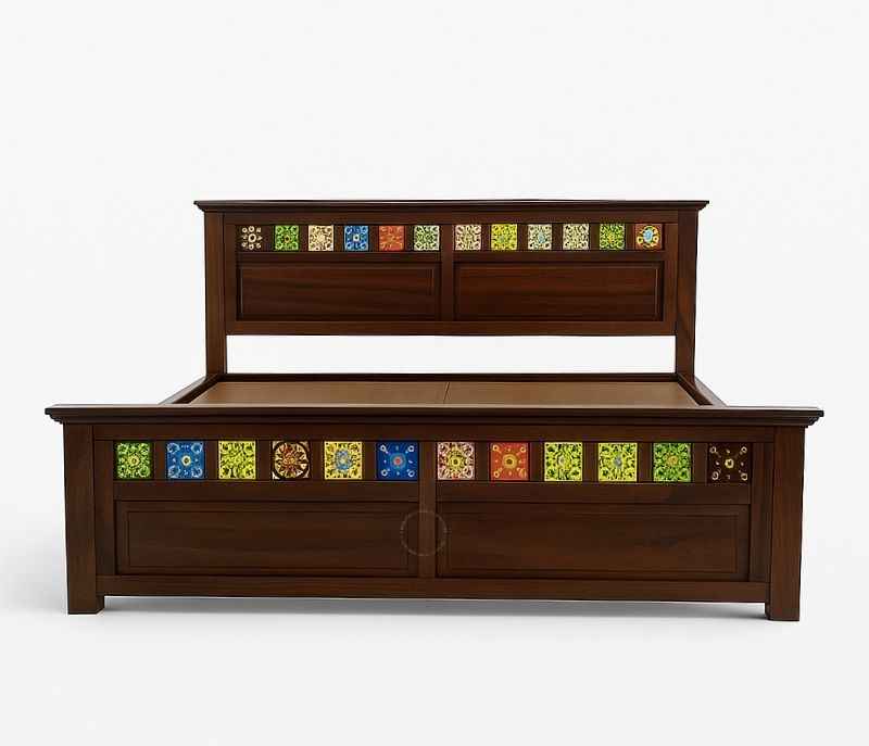 Tile King Bed Without Storage (EC OTD)