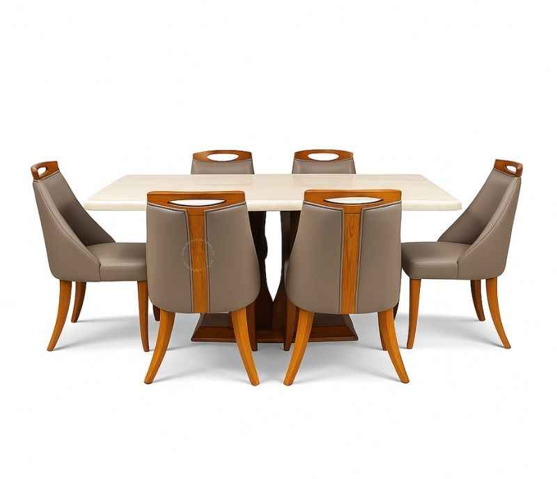Sammy 1+6 Dining Set Diana Marble Table (WF OTD)