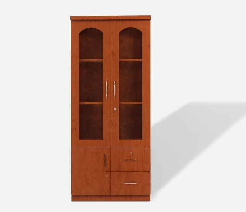 2 Door Book Shelf (OTD WH)