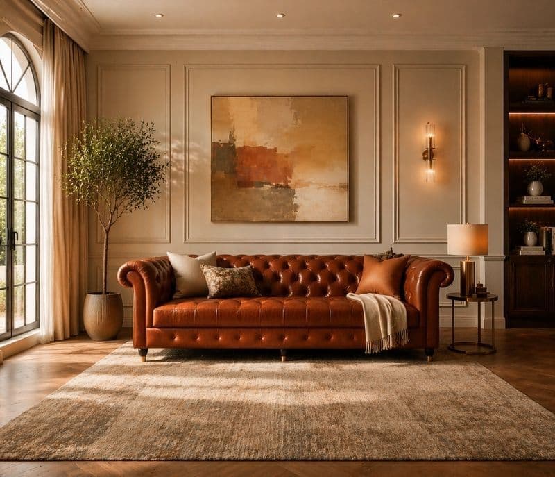 Chester sofa 4 seater (WH OTD)