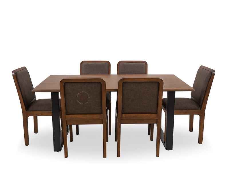 Live edge dining table 1+6 chairs (WF OTD)