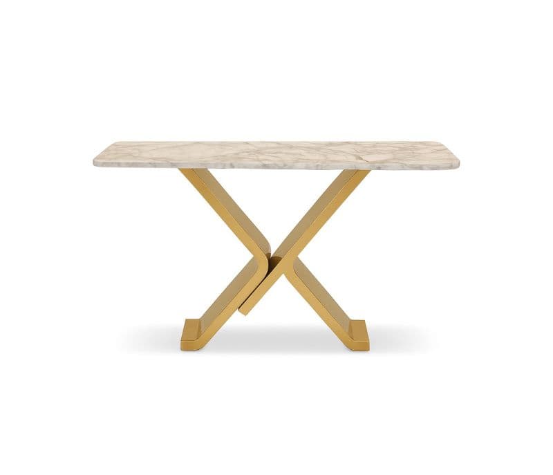S 914 Console Table Marble Top (EC OTD)