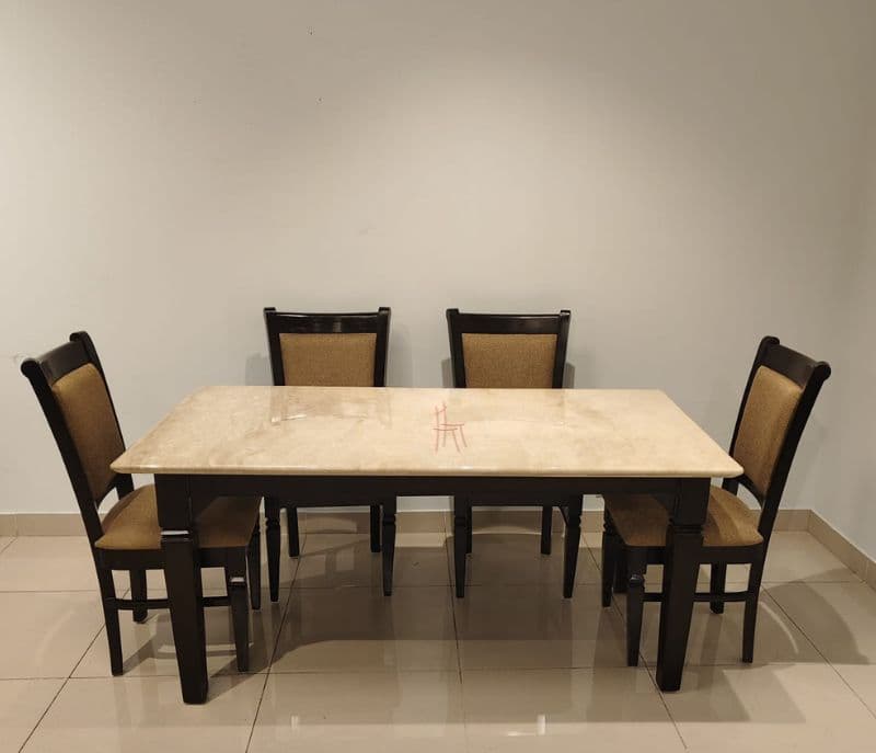 Image 3 for Classic 44 6 Seater with Bench DT (BSK)