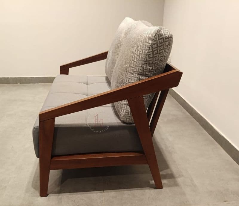 Image 7 for Ghana teak sofa (EC)